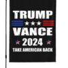Trump-Vance 2024 Garden Flag,Donald Trump 2024 President J D-Vance Ake Save American Back Double Sided Garden Flag House Flags Outdoor Yard Flag Home Sign17