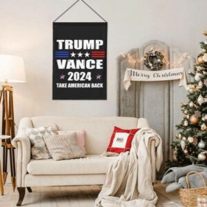 Trump-Vance 2024 Garden Flag,Donald Trump 2024 President J D-Vance Ake Save American Back Double Sided Garden Flag House Flags Outdoor Yard Flag Home Sign21