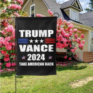 Trump-Vance 2024 Garden Flag,Donald Trump 2024 President J D-Vance Ake Save American Back Double Sided Garden Flag House Flags Outdoor Yard Flag Home Sign22