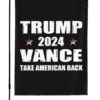 Trump-Vance 2024 Garden Flag,Donald Trump 2024 President J D-Vance Ake Save American Back Double Sided Garden Flag House18