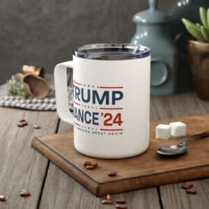 Trump Vance 2024 Insulated Coffee Mug, 10oz Usa