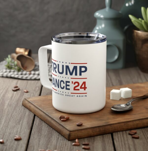 Trump Vance 2024 Insulated Coffee Mug, 10oz Usa