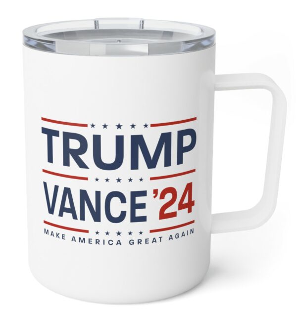 Trump Vance 2024 Insulated Coffee Mugs, 10oz