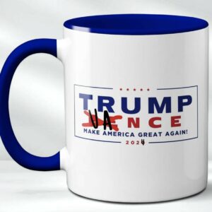 Trump Vance 2024 Joke Mug, Trump Vance Gift, Donald Trump Mug, Funny Republican Mug, MAGA 2024, Trump Pence Vance