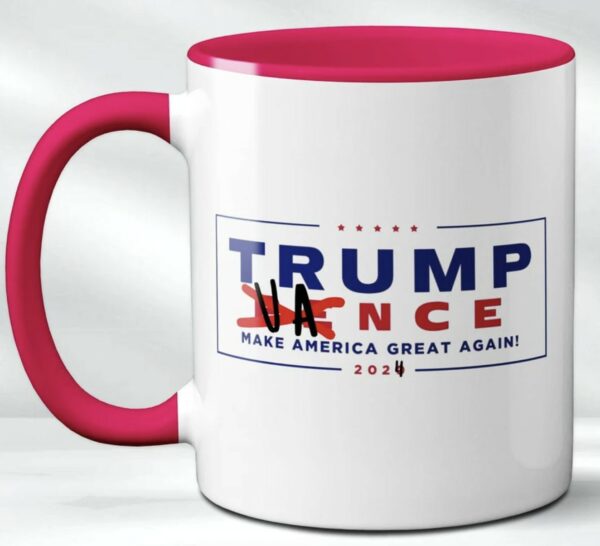 Trump Vance 2024 Joke Mug, Trump Vance Gift, Donald Trump Mug, Funny Republican Mug, MAGA 2024, Trump Pence Vance2