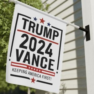 Trump Vance 2024 Lawn Flag Trump Flag Trump Banner Garden