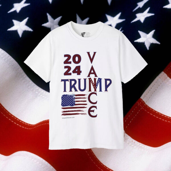 Trump Vance 2024 Logo Ultra Cotton Tee2