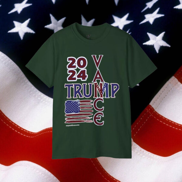 Trump Vance 2024 Logo Ultra Cotton Tee3