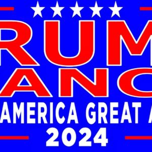 Trump Vance 2024 MAGA Sticker - Show your support for Donald Trump for President