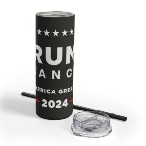 Trump Vance 2024 Maars Maker Skinny Matte Tumbler, 20oz Us