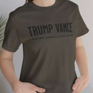 Trump Vance 2024 Make America Fake Again Election T-Shirt1