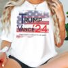 Trump Vance 2024 Presidential Campaign For Men and Women, Front and Back Print