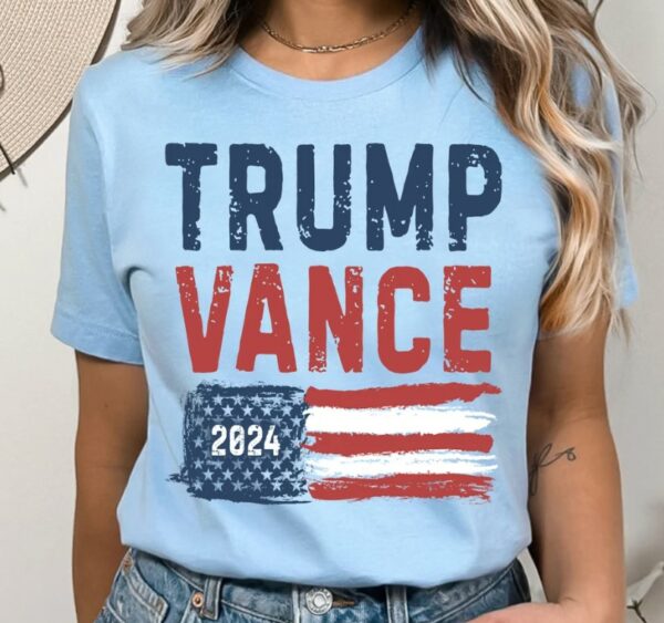 Trump Vance 2024 Shirt, Election Shirt, Republican Gift, Trump Vance 24 T-Shirt, MAGA Tee, Trump and JD Vance TShirt, President Donald Trump3