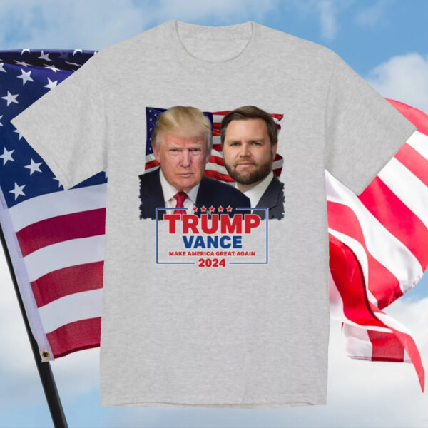 Trump Vance 2024 Shirt MAGA T-shirt American Flag Trump Merchandise Clothing1