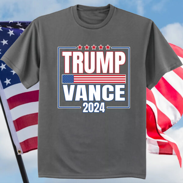 Trump Vance 2024 Shirt MAGA T-shirt American Flag Trump Rally Merchandise1