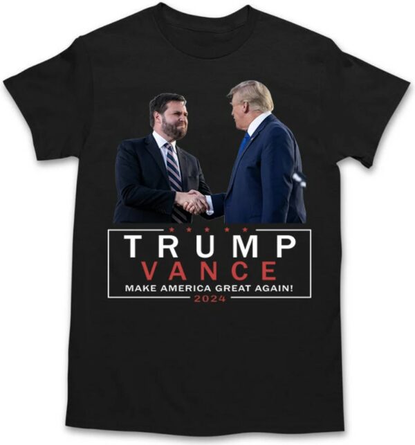 Trump Vance 2024 Shirt, Trump and VP JD Vance 2024 Tee, Trump Fight Shirt, President Donald Trump and JD Vance Republican Shirt1