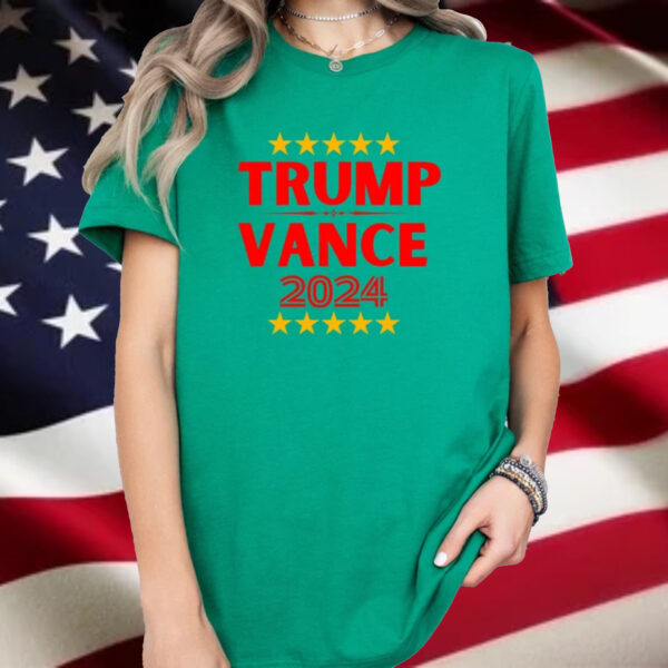 Trump Vance 2024 Softstyle T-Shirt, MAGA 2024, America First, JD Vance, Donald Trump, Trump Fight Shirt, Patriot,2