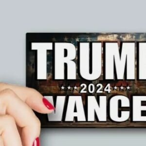 Trump Vance 2024 Sticker Decal Vote MAGA Fight President USA Flag Brandon Shot