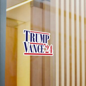 Trump Vance 2024 Sticker, Vice President JD Vance Sticker, VP Vance 24 Sticker, Trump Fight, Republican Sticker.4