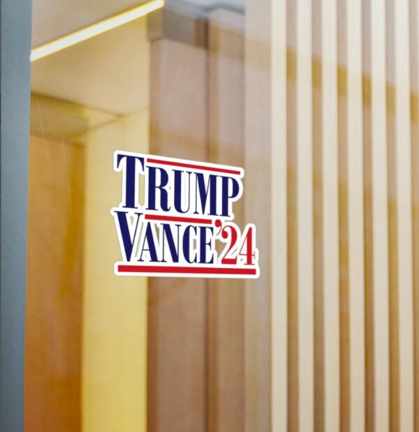 Trump Vance 2024 Sticker, Vice President JD Vance Sticker, VP Vance 24 Sticker, Trump Fight, Republican Sticker.4