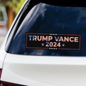 Trump Vance 2024 Sticker Vinyl Decal, Trump 2024 Vinyl Sticker