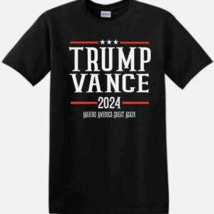 Trump Vance 2024 T-Shirt Making America Great Again Political Short Long Sleeve