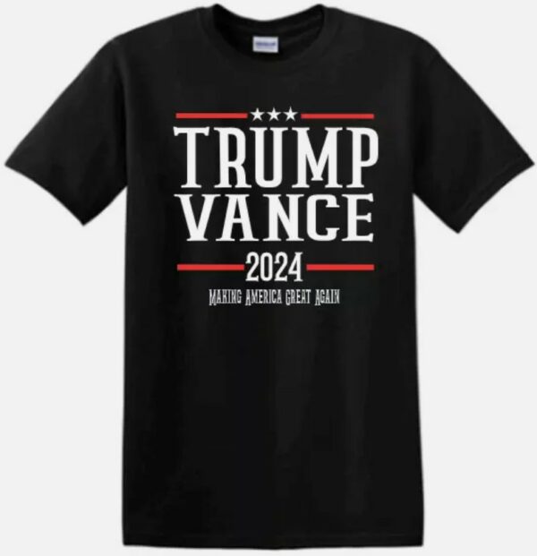 Trump Vance 2024 T-Shirt Making America Great Again Political Short Long Sleeve