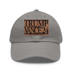 Trump Vance 2024 - Take America Back - Political Hat Leather Hat