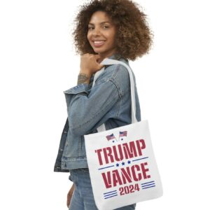 Trump Vance 2024 Tote Bag Patriotic Republican Tote