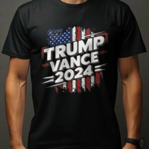 Trump Vance 2024 Vote T-shirt, Election Campaign T-Shirt, Support Trump Vance 2024, Political Graphic Tee, Vote Trump Vance Shirt