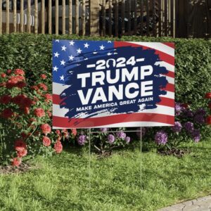 Trump Vance 2024 Yard Sign, Trump Vance Yard Sign, Make America Great Again Sign, President Trump Shot Sign, President Trump us