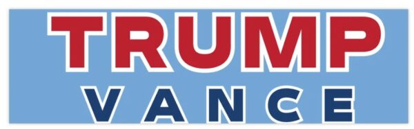 Trump Vance 2024 sticker,Trump 2024 bumper sticker, trump 47, Election sticker, Trump decal, Trump magnet, Republican, Vote For Felon, shot