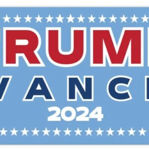 Trump Vance 2024 sticker,Trump 2024 bumper sticker, trump 47, Election sticker, Trump decal, Trump magnet, Republican, Vote For Felon, shot1