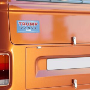 Trump Vance 2024 sticker,Trump 2024 bumper sticker, trump 47, Election sticker, Trump decal, Trump magnet, Republican, Vote For Felon, shot5