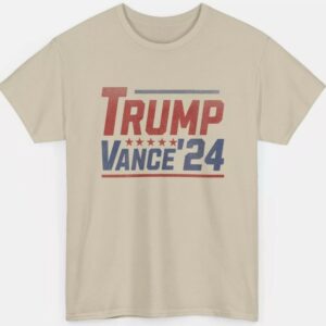 Trump Vance '24 Distressed T-Shirt - Political Campaign Tee2