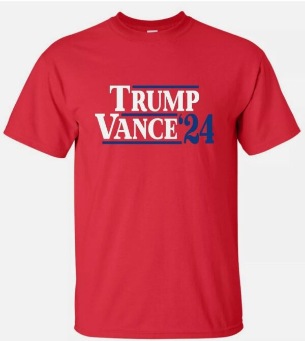 Trump Vance '24 T-Shirt donald jd president election 2024 usa america freedom1