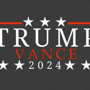 Trump Vance Decal, Trump 2024 Decal, Presidential 2024 Car Decal, Trump Vance Bumper Stickers