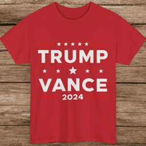 Trump Vance For President 2024 Graphic Tee Shirt2