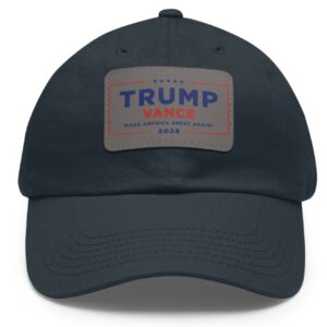 Trump Vance Leather Hat