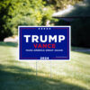 Trump Vance Logo Yard Sign us