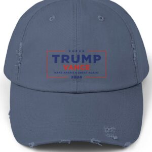 Trump Vance MAGA Unisex Distressed Cap