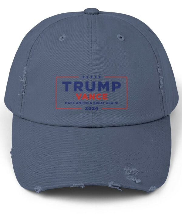 Trump Vance MAGA Unisex Distressed Cap