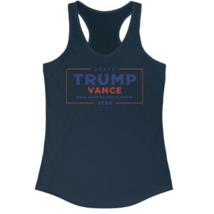 Trump Vance MAGA Women's Ideal Racerback Tank