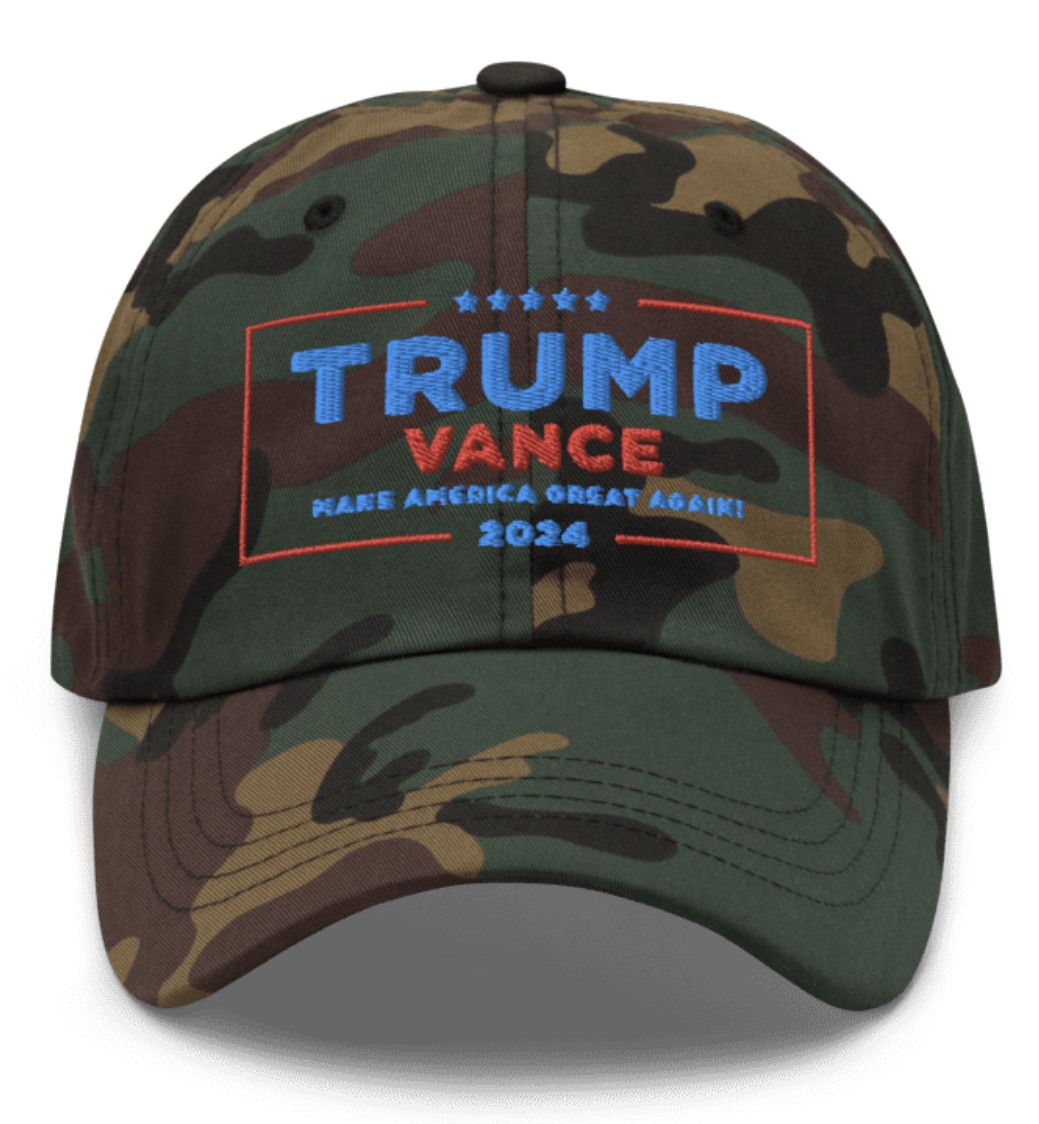 Trump-Vance Make America Great Again Camo Hat