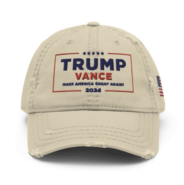 Trump-Vance Make America Great Again Distressed Dad Hat Us