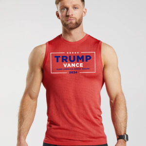 Trump Vance Make America Great Again Red Tank Top Shirts