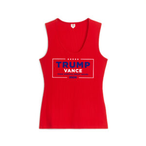 Trump Vance Make America Great Again Red Women Tank Top Shirt