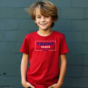 Trump Vance Make America Great Again Red Youth Shirt