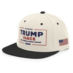 Trump-Vance Make America Great Again Snapback Hat Cap