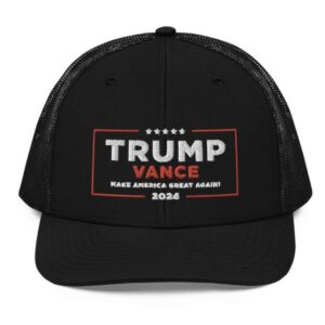 Trump-Vance Make America Great Again Snapback Trucker Cap